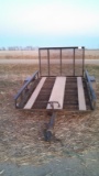 Utility Trailer 8' x 5' w/ 3' Folding Ramp