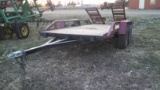 Skid Loader Trailer 14.9 L x 6' W