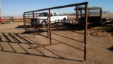 24' Free Standing Panel w/ 16ft Swinging Gate with Chains