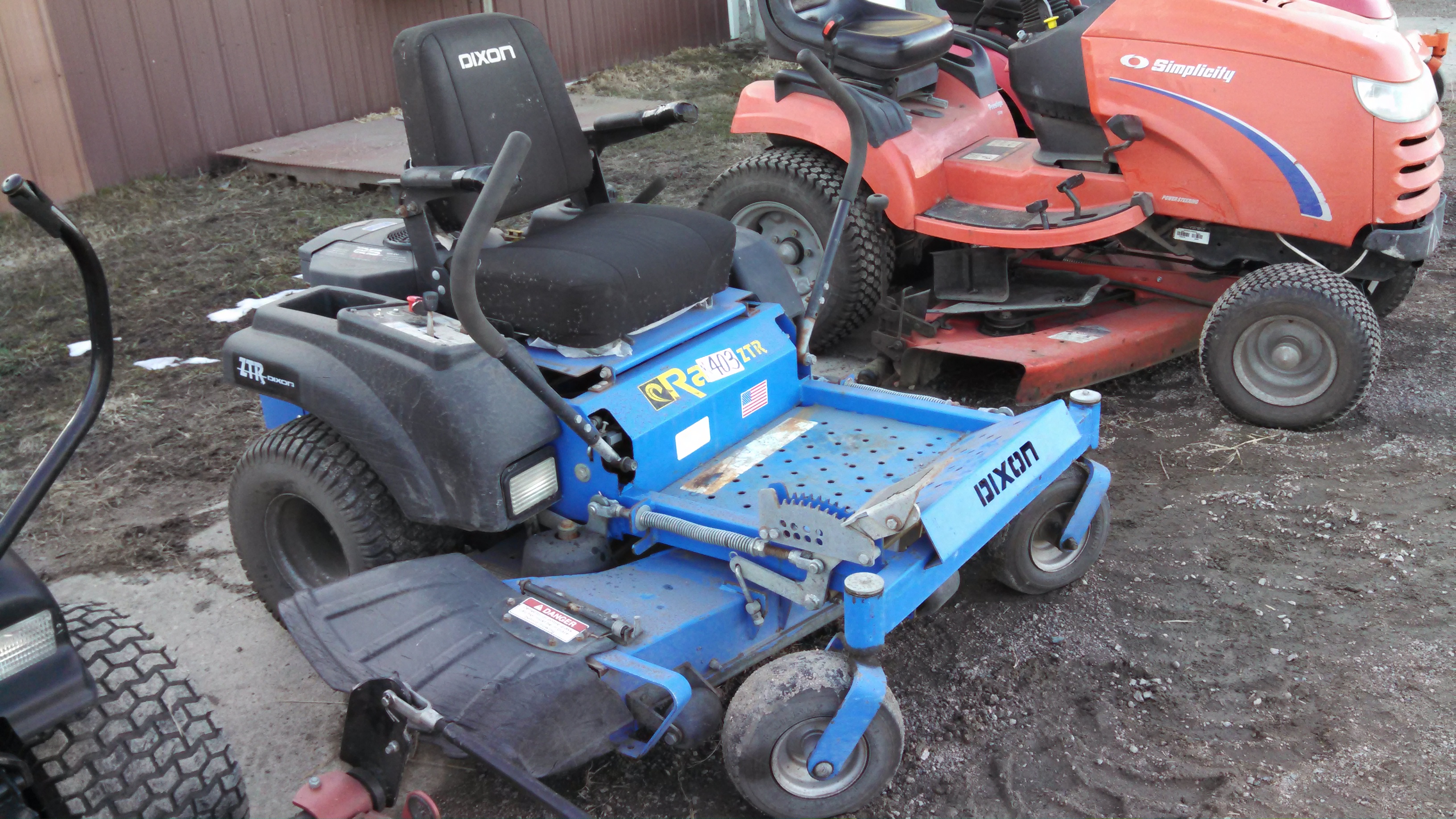 Dixon ram online ztr 50
