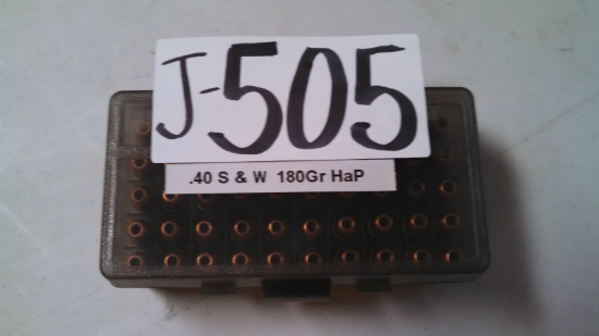 .40 S&W 180GR Hap