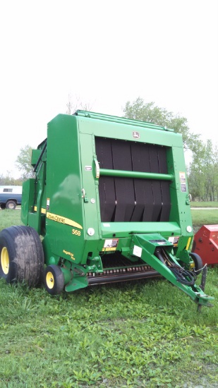 JD 568 Megawide Plus Round Baler Net Wrap & Twine