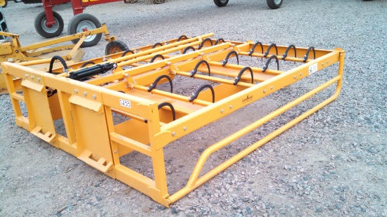 Land Honor Skid Loader 8 Pack Bale Fork