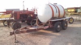 Water Tank on Tandem Trailer