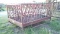 Square Steel Bale Feeder (Red)