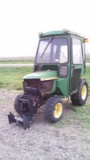 JD 4100 Garden Tractor with Cab