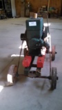 Cushman Cub Model R Gas Hit & Miss Engine on Cart