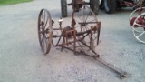 Horse Drawn 1 Row Cultivator on Steel Wheels