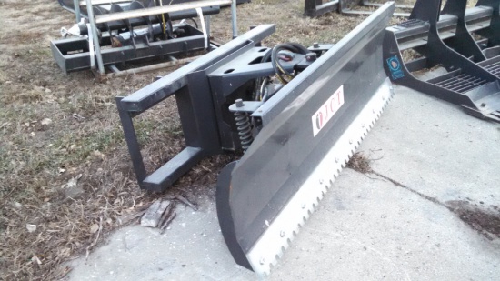 JCT Skid Loader 72" Grooming Hydraulic Angle Blade