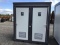 DOUBLE MOBILE TOILET/NEW