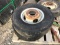 (3) DUALLY TIRES AND WHEELS