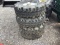 (4) 38X12.50X15LT SUPER SWAMPER TIRES AND RIMS