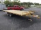 18FT LOAD TRAIL BUMPERHITCH FLATBED TRAILER (NO TITLE)