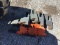 (4) KUBOTA WEIGHTS AND THE BRACKET (ALL FOR ONE PRICE)