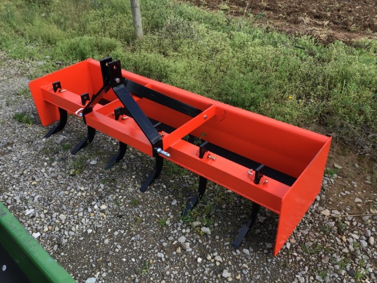 NEW 7FT ORANGE BOX BLADE