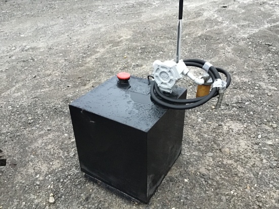 SQUARE FUEL TANK W/ PUMP