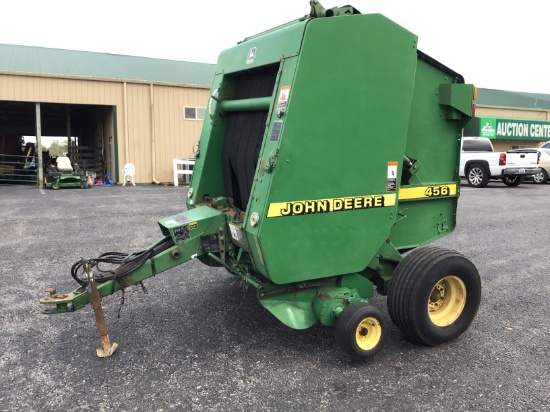 456 JOHN DEERE ROUND BALER