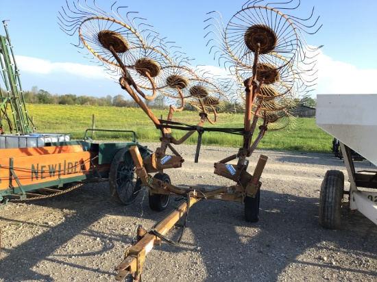 10 WHEEL V-RAKE