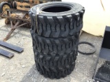 (4) 12/16.5 NEW SKID STEER TIRES