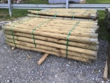 APPROX. (55) 3-4''X8' TREATED FENCE POST