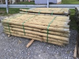 APPROX. (55) 3-4''X8' TREATED FENCE POST