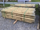 APPROX. (55) 3-4''X8' TREATED FENCE POST