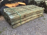 APPROX. (32) 5''X8' TREATED FENCE POST