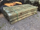 APPROX. (32) 5''X8' TREATED FENCE POST