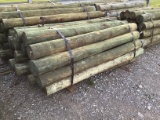 APPROX. (30) 6''X7' TREATED FENCE POST