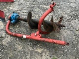 RED POSTHOLE DIGGER
