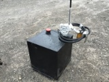 SQUARE FUEL TANK W/ PUMP