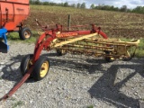 256 NEW HOLLAND DOLLY WHEEL RAKE