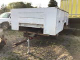 UTILITY BED ON TRAILER