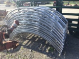 (4) NEW ROUND BALE FEEDERS