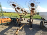 10 WHEEL V-RAKE
