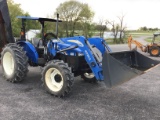 WORKMASTER 75 NEW HOLLAND TRACTOR ( ONE OWNER - 573 HOURS )