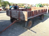 FLATBED HAY WAGON