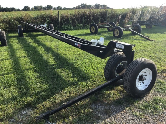 NEW BLACK IA 30' HEADER TRAILER