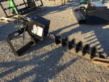 UNUSED LOWE SKID STEER POSTHOLE DIGGER