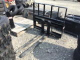 SET OF PALLET FORK ATTACHMENT 4200 LBS