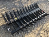 6FT QT SKID STEER ROOT RAKE