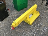 SMALL YELLOW PALLET FORK BOOM POLE