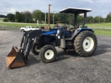 TL80 NH TRACTOR W/LOADER  (REVERSER PROBLEM AS-IS)