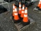 (25) NEW SAFETY CONES