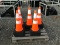 (25) NEW SAFETY CONES