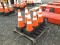 (25) NEW SAFETY CONES