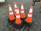 (25) NEW SAFETY CONES