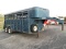 1992 WIL-RO 16FT GOOSENECK STOCK TRAILER