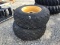 (2) 16.9-24 GOOD YEAR TRACTOR TIRES AND WHEELS