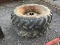 (2) 14.9/28 TRACTOR TIRES AND WHEELS